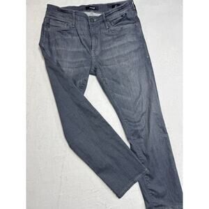 Mavi Jake Slim Leg Mens Gray Jeans Size 34x28 97% Cotton 3%Elastane